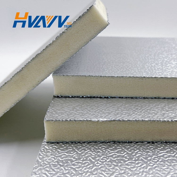 PIR/PURESTULECTORGE, обращенная на алюминиевую фольгу для изоляции воздуховода HVAC