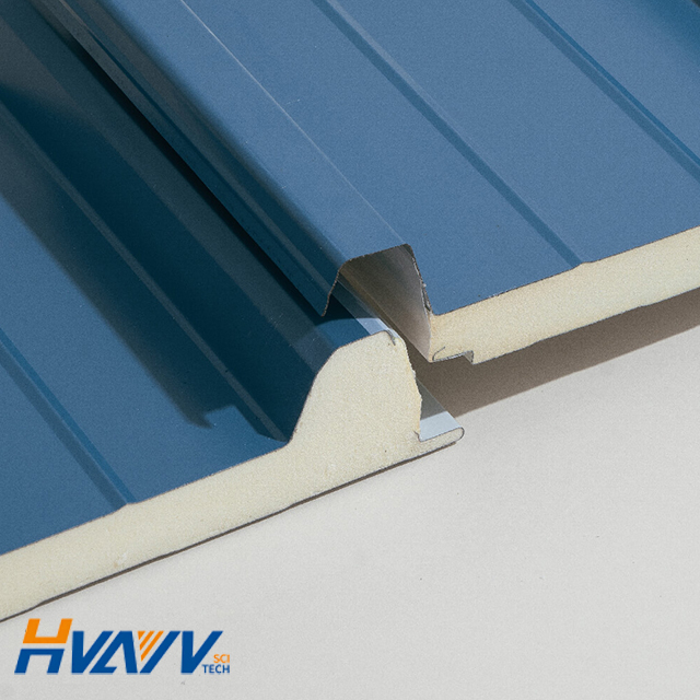 PIR PU Sandwich Panel composite building material para sa construction industry na may mahusay na thermal insulation roof Insulation